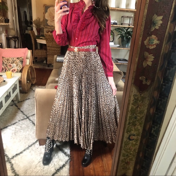 Vintage Tops - 70s vintage polyester blouse